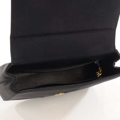 Chanel Satin Mini Camellia Flap Black 5 of 8