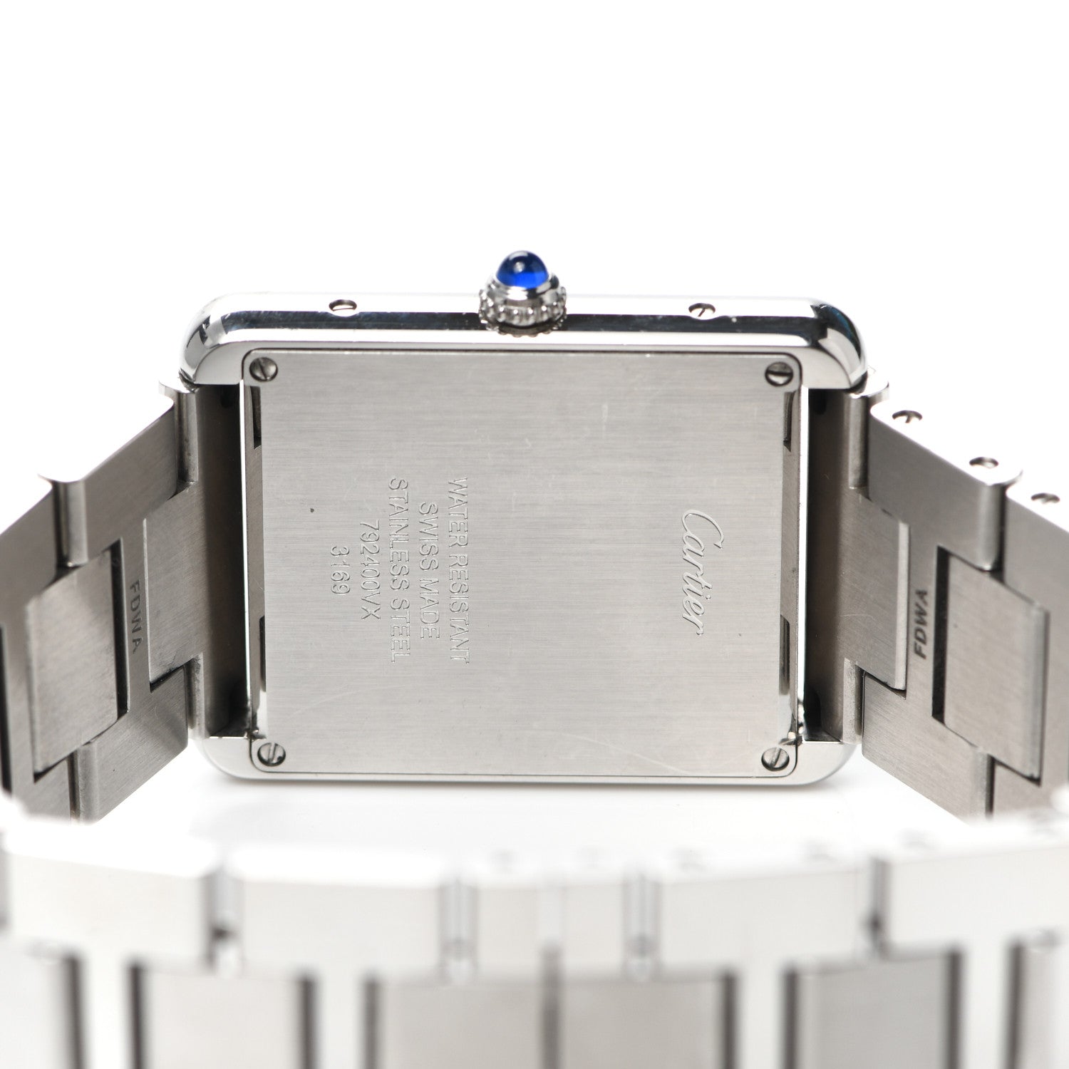 Cartier Stainless Steel 27mm Tank Solo Quartz Watch 4 of 5