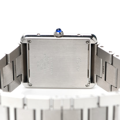 Cartier Stainless Steel 27mm Tank Solo Quartz Watch 4 of 5
