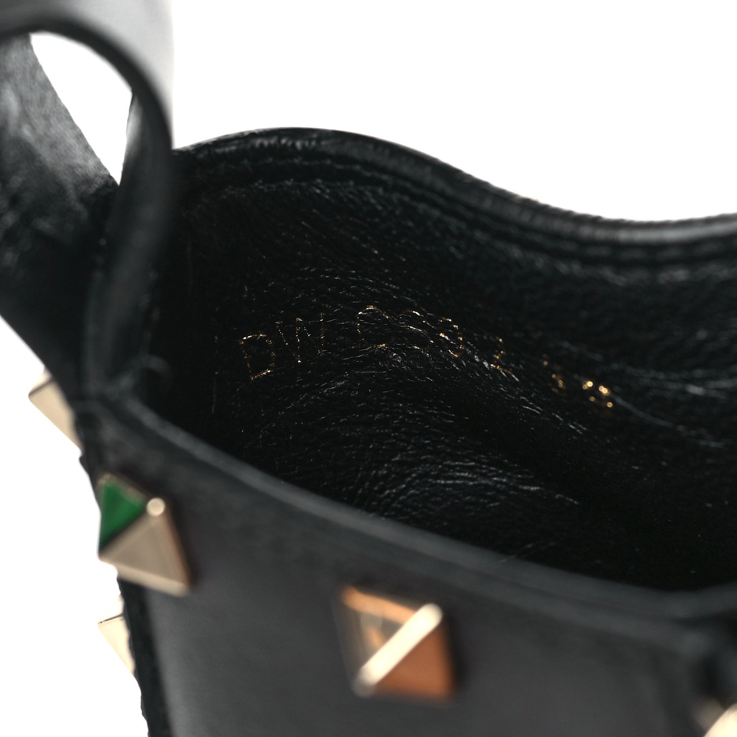 Calfskin Rockstud VLOGO Uniqueform Chelsea 55/85mm Flatform Ankle Boots 39 Black