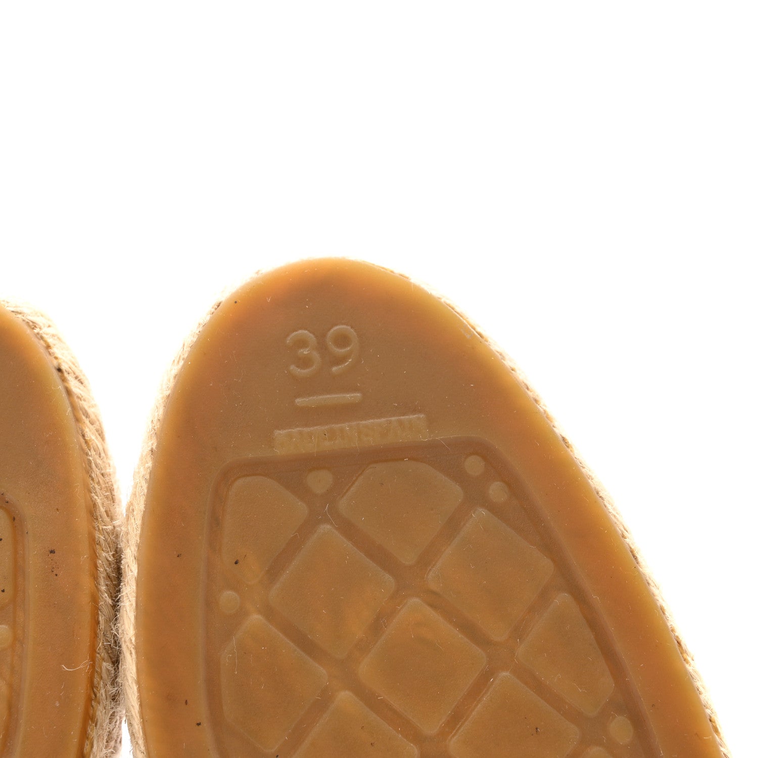 Chanel Lambskin CC Espadrilles 39 Beige Black 8 of 13
