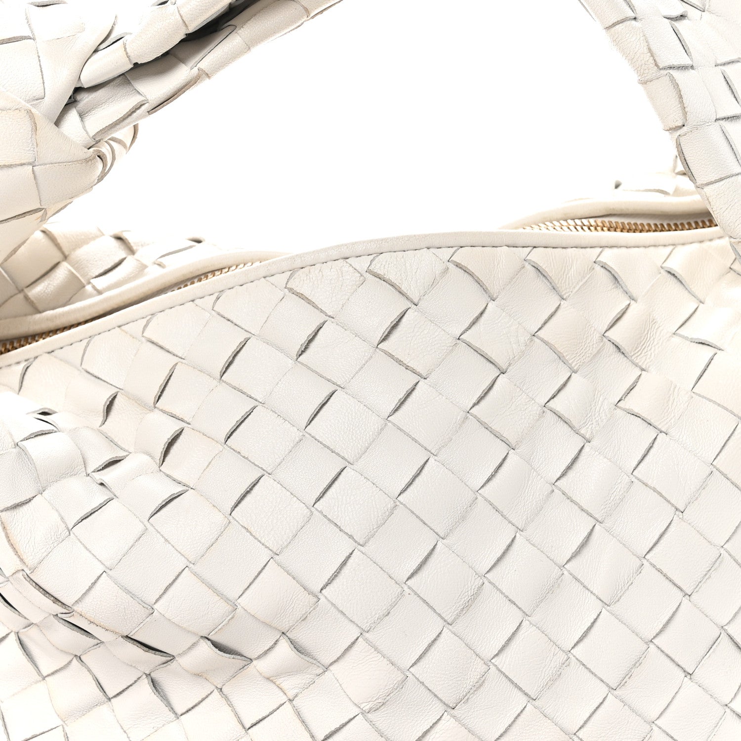 Bottega Veneta Nappa Intrecciato Teen Jodie Hobo White 8 of 12