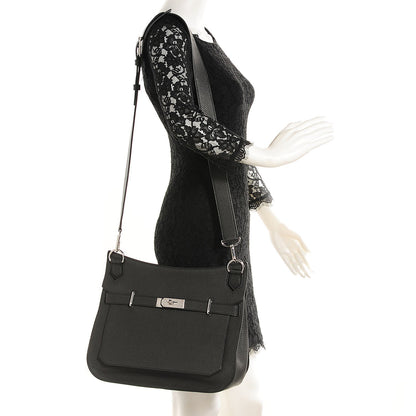 Hermes Taurillon Clemence Jypsiere 34 Black 2 of 19