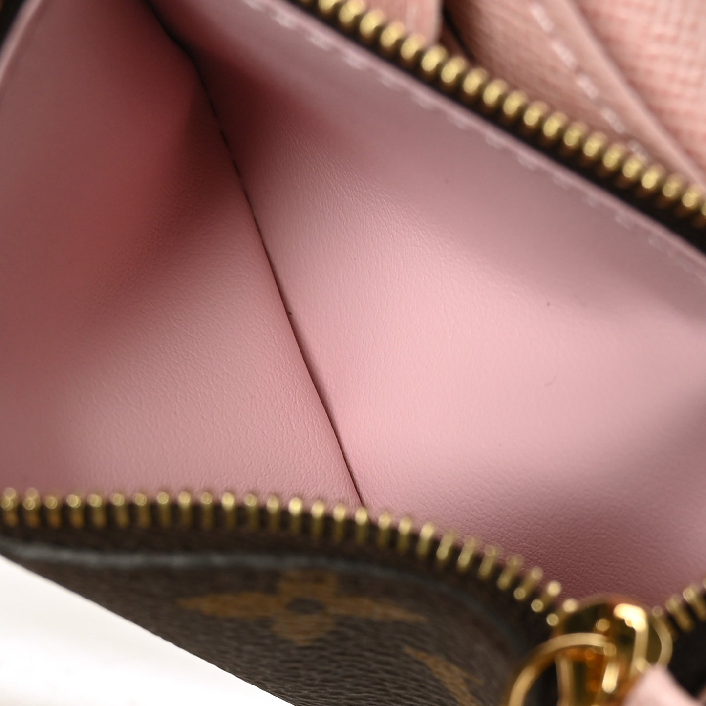 Monogram Rosalie Coin Purse Rose Ballerine