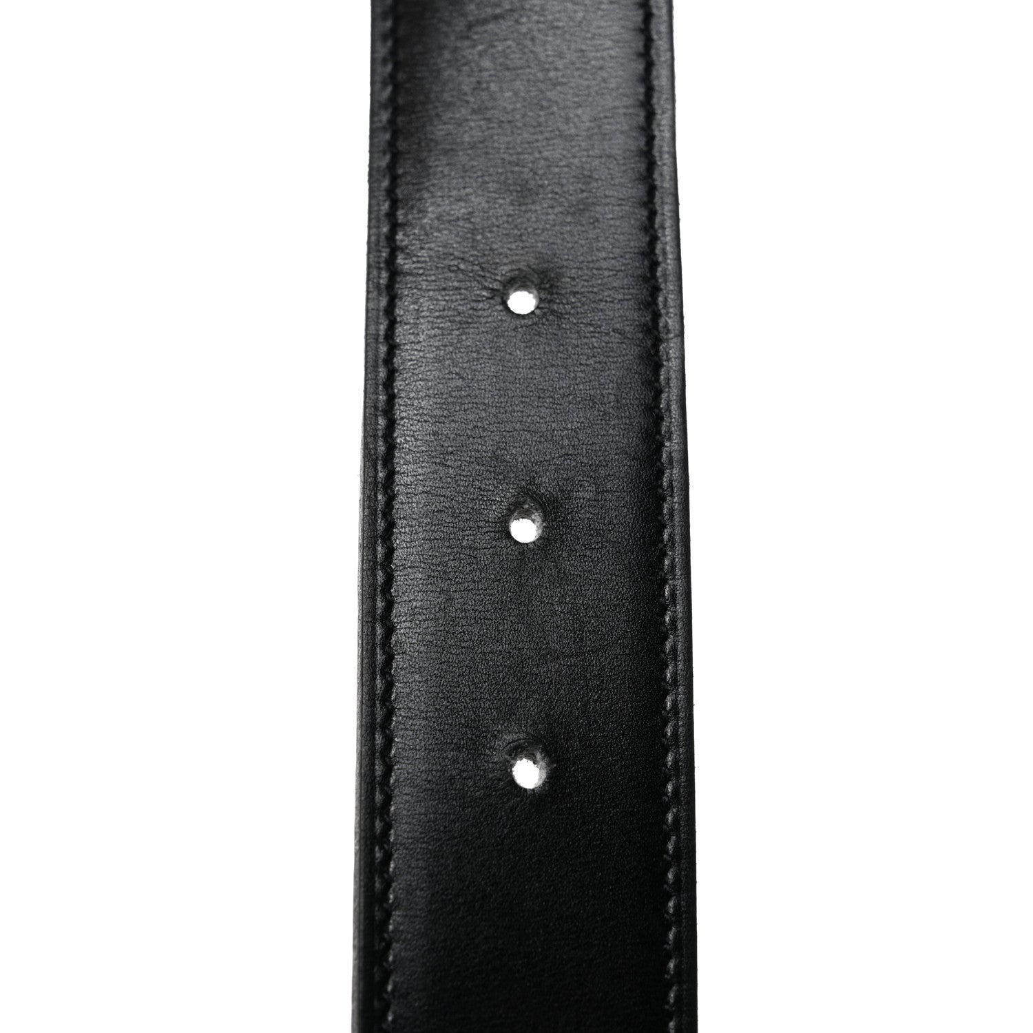 Hermes Box Togo 32mm H Belt 85 Black Gold 5 of 8