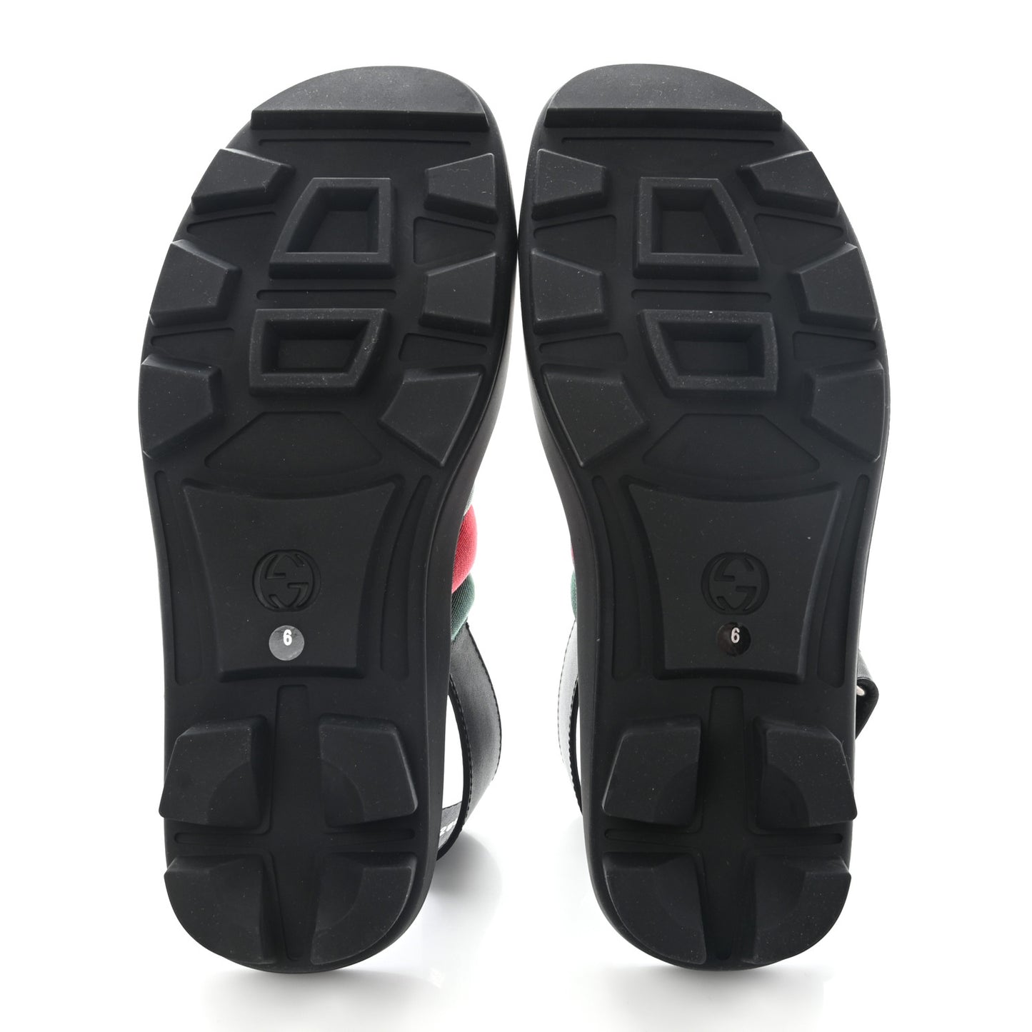 Nylon Cirano Lux Web Mens Cleat Sole Slingback Sandals 6 Green Red Black