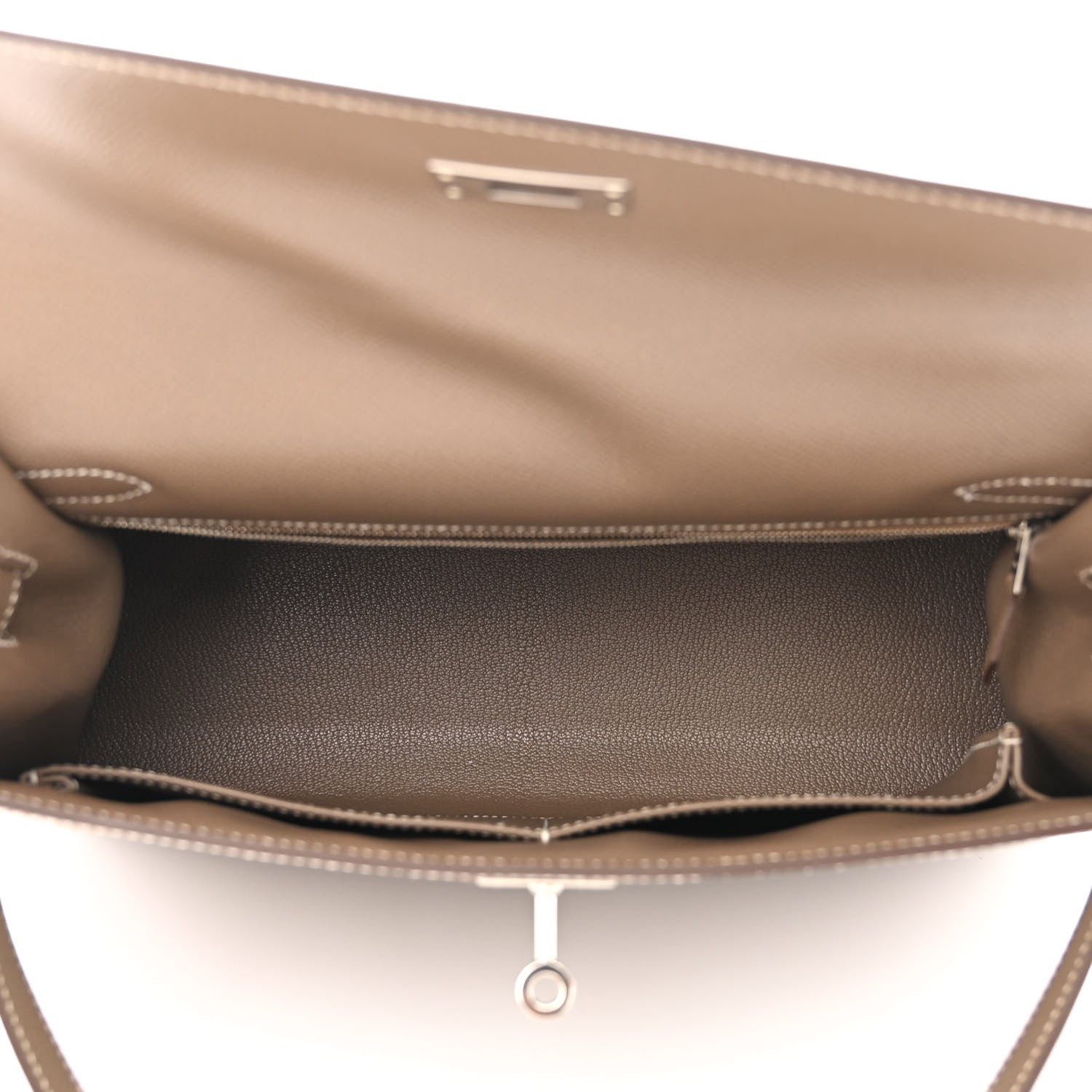 Hermes Epsom Kelly Sellier 32 Etoupe 5 of 10