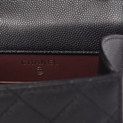 Chanel Caviar Quilted Classic Phone Holder Black 8 of 12