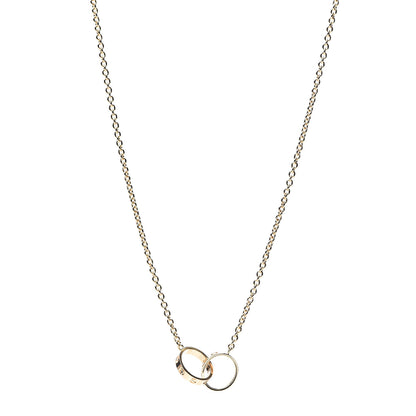 Cartier 18K Yellow Gold Interlocking LOVE Necklace 1 of 5