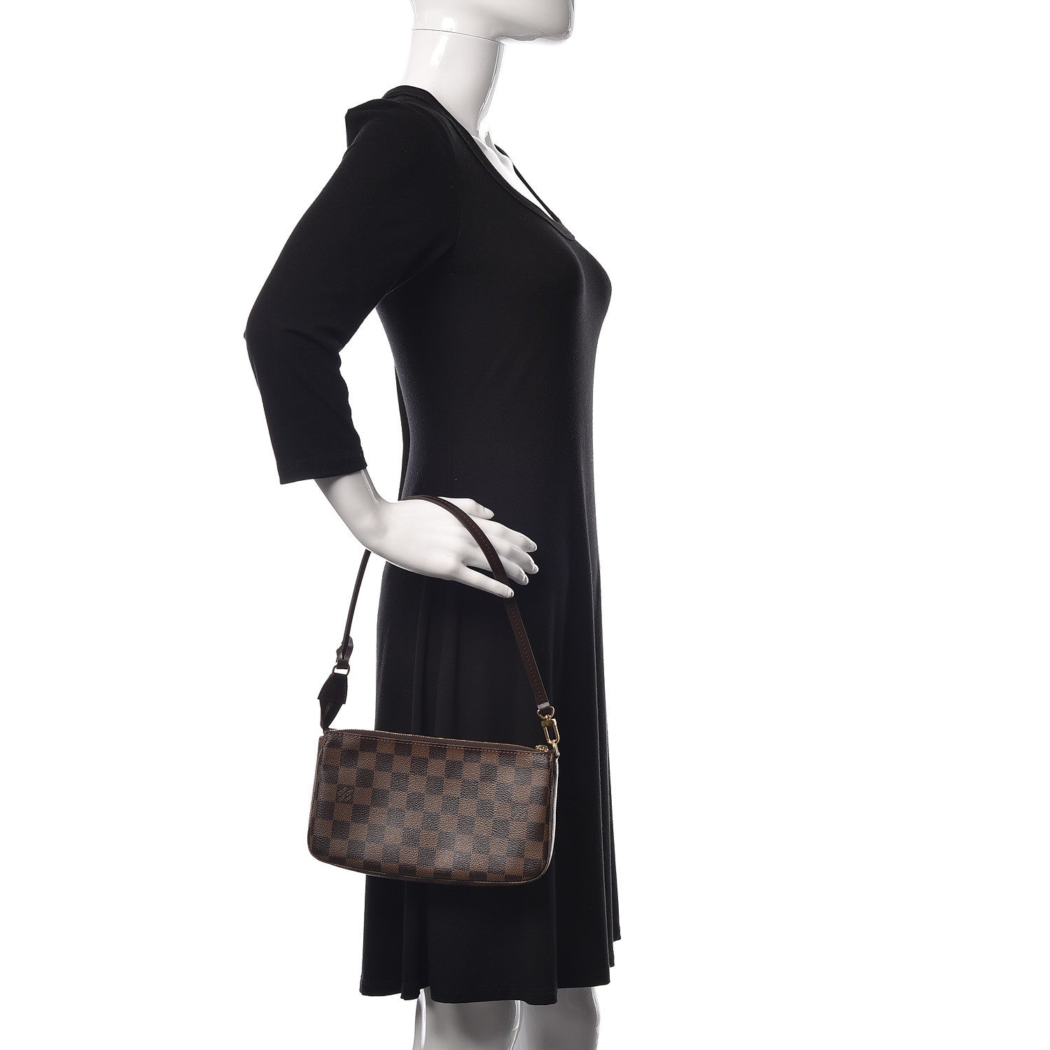 Louis Vuitton Damier Ebene Pochette Accessories NM 2 of 12