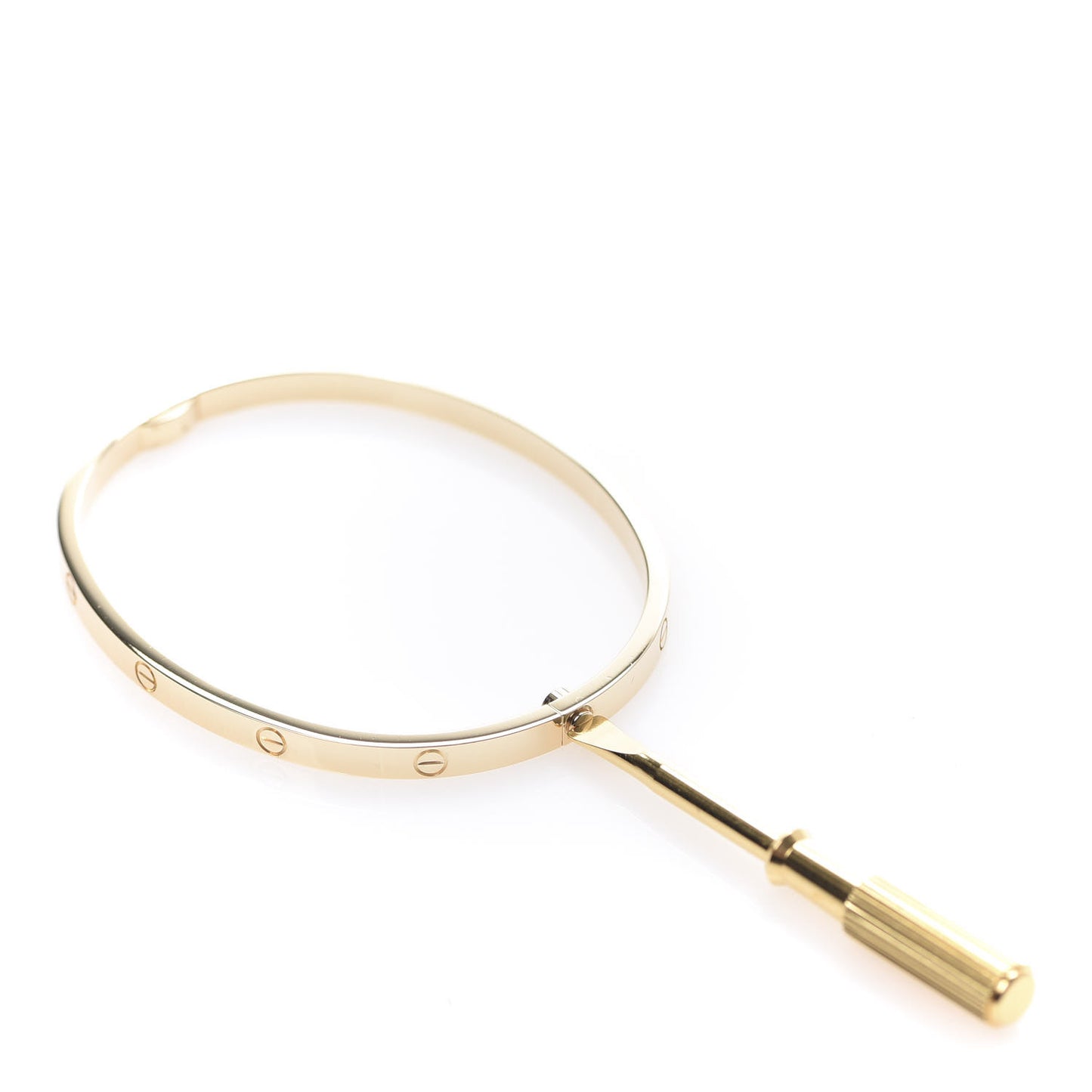 18K Yellow Gold Small LOVE Bracelet 16