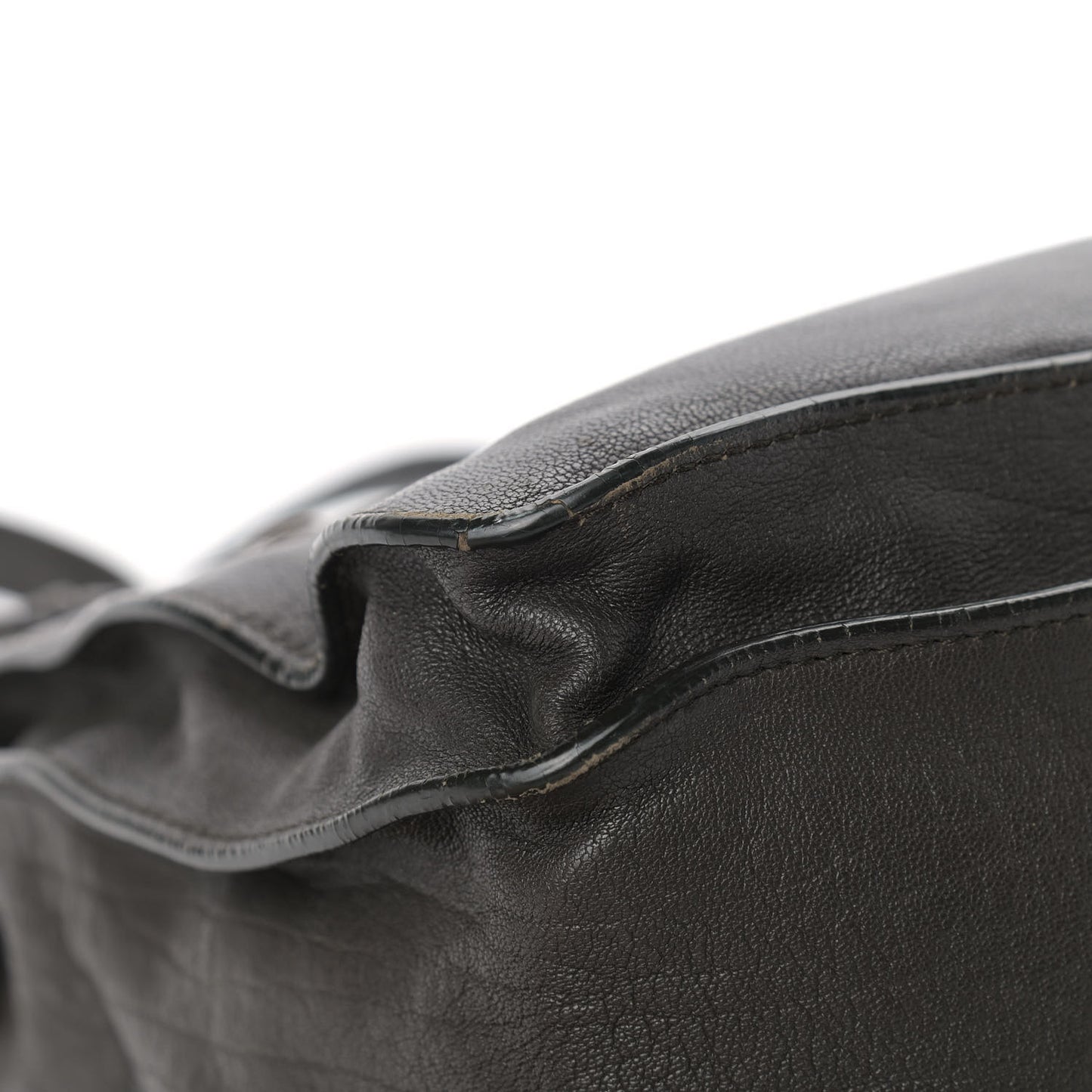 Lambskin Medium PS1 Satchel Smoke