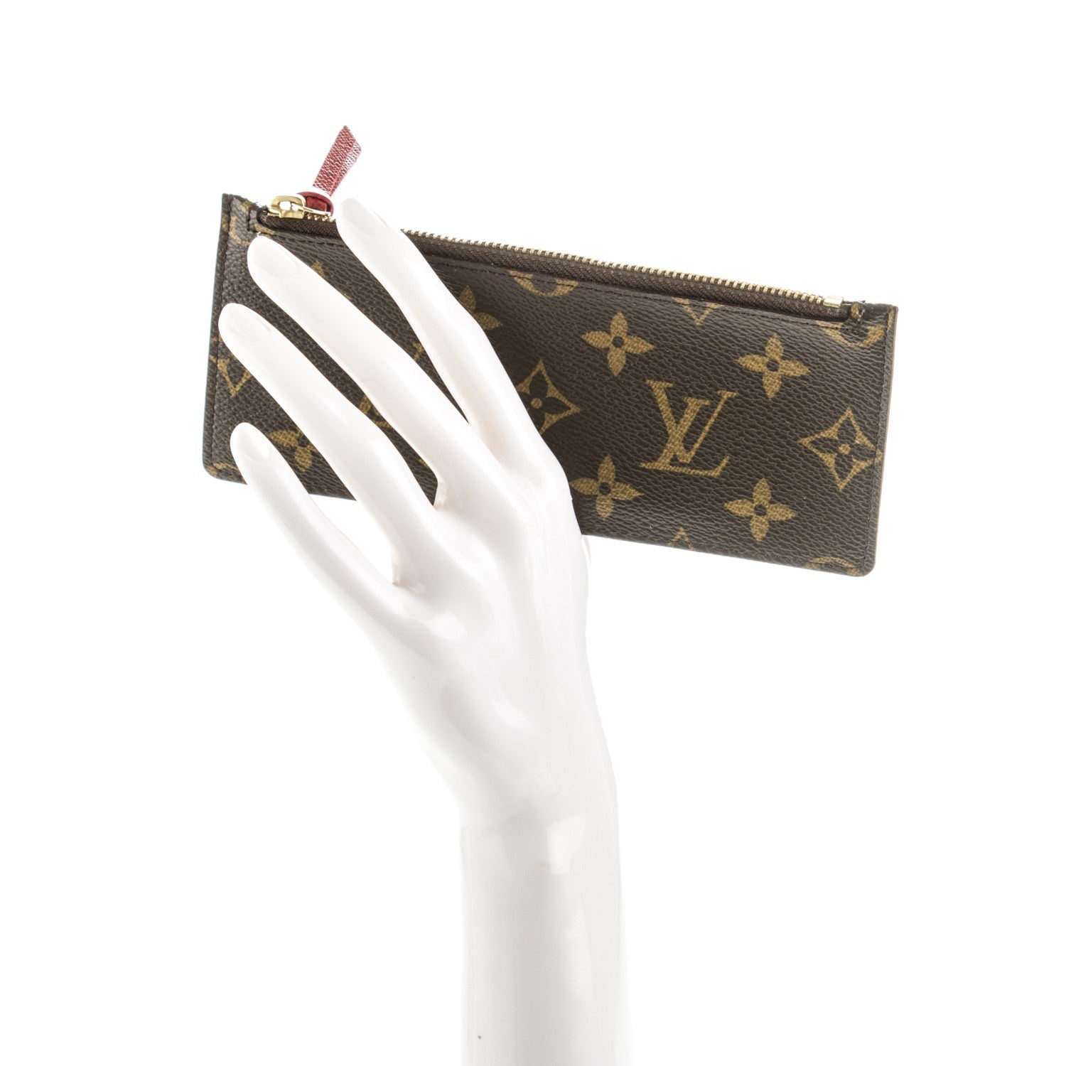 Louis Vuitton Monogram Josephine Wallet Zippered Insert Fuchsia 2 of 8
