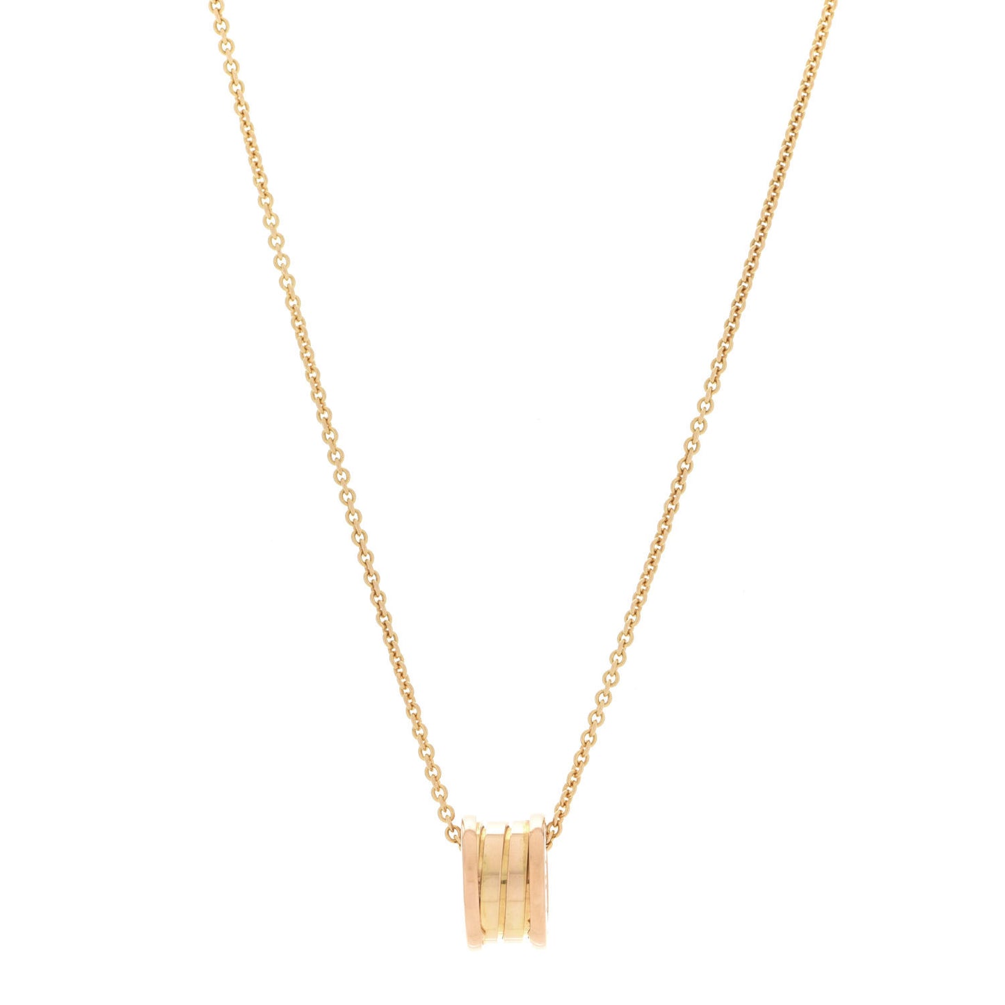 18K Yellow Gold B.Zero1 Pendant Necklace