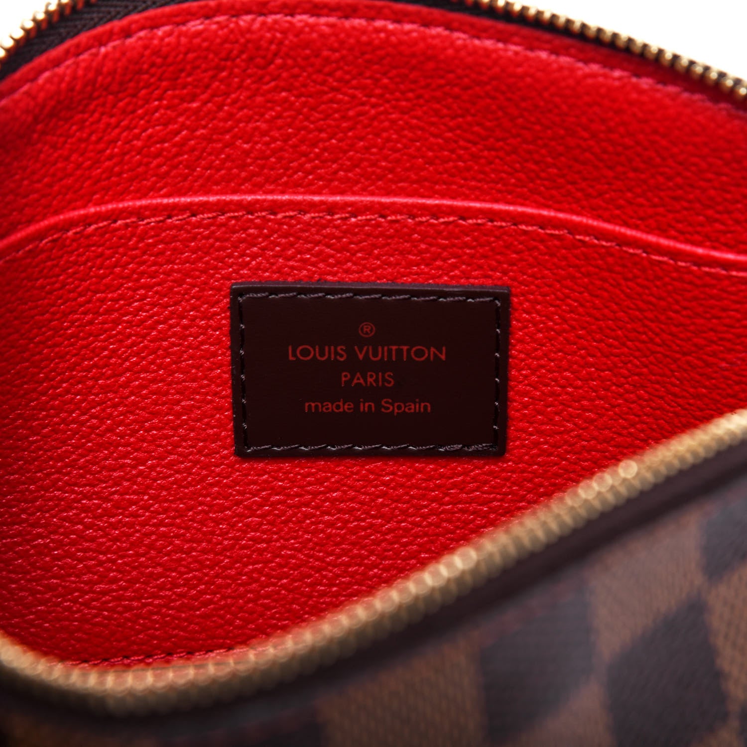 Louis Vuitton Damier Ebene Cosmetic Pouch 8 of 10