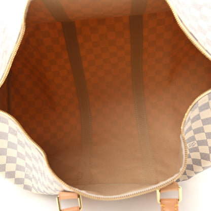 Louis Vuitton Damier Azur Keepall 50 5 of 11
