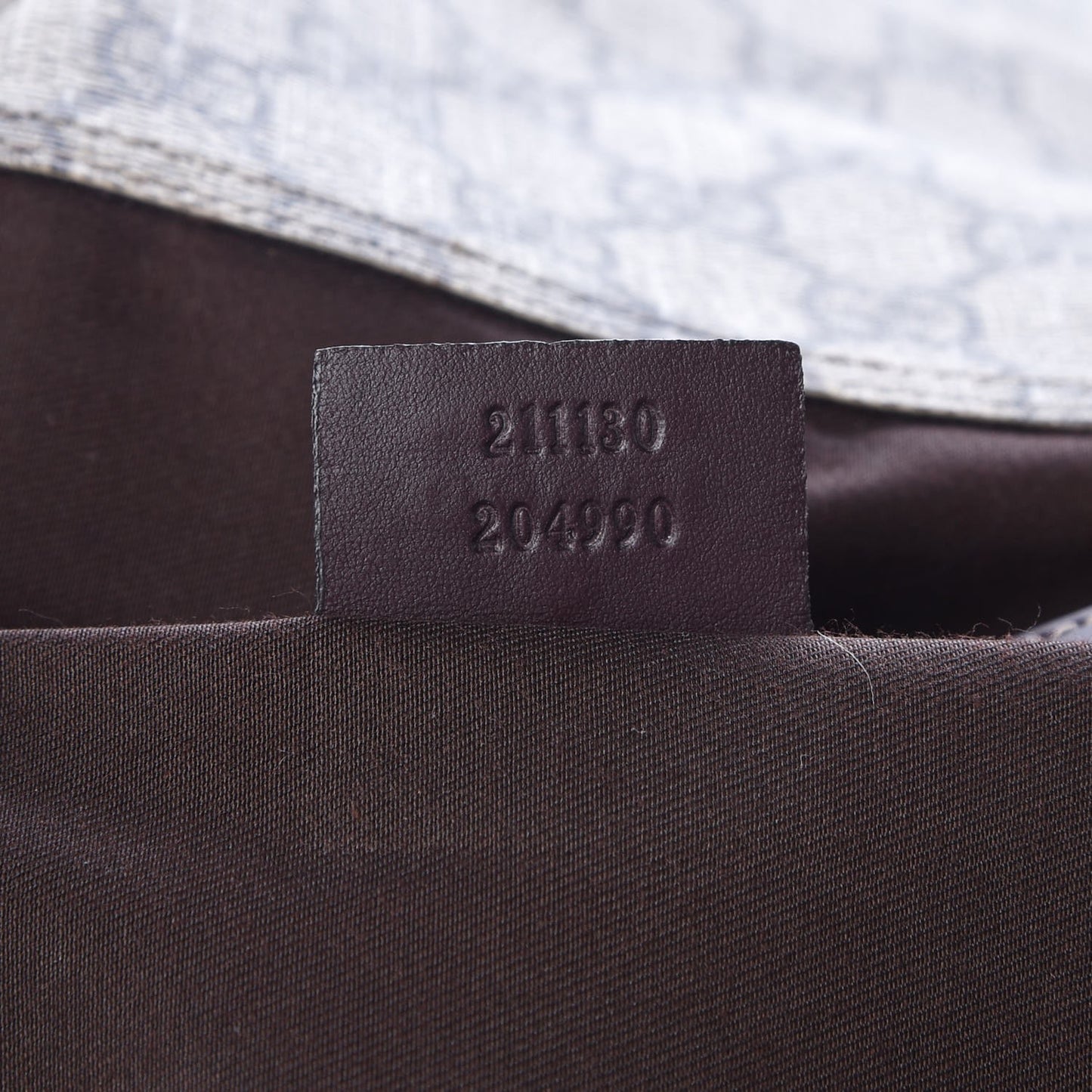 GG Plus Monogram Web Medium Flap Messenger Beige Dark Brown