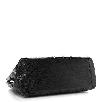 Chanel Caviar Quilted Grand Shopping Tote GST Black 4 of 10