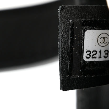 Chanel Calfskin Quilted CC Uniform Flap Belt Bag Black 8 of 11