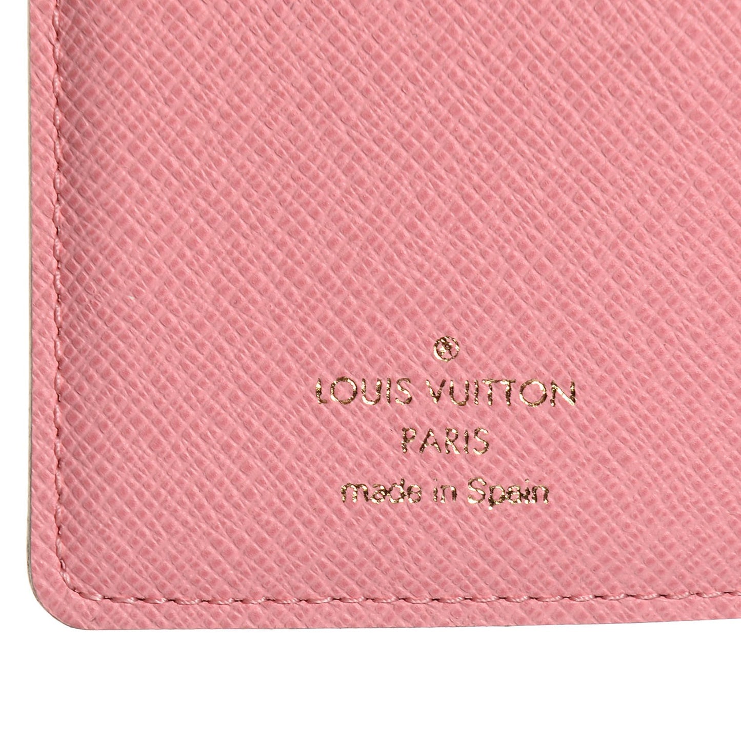 Monogram Illustre Small Ring Agenda Cover Rose