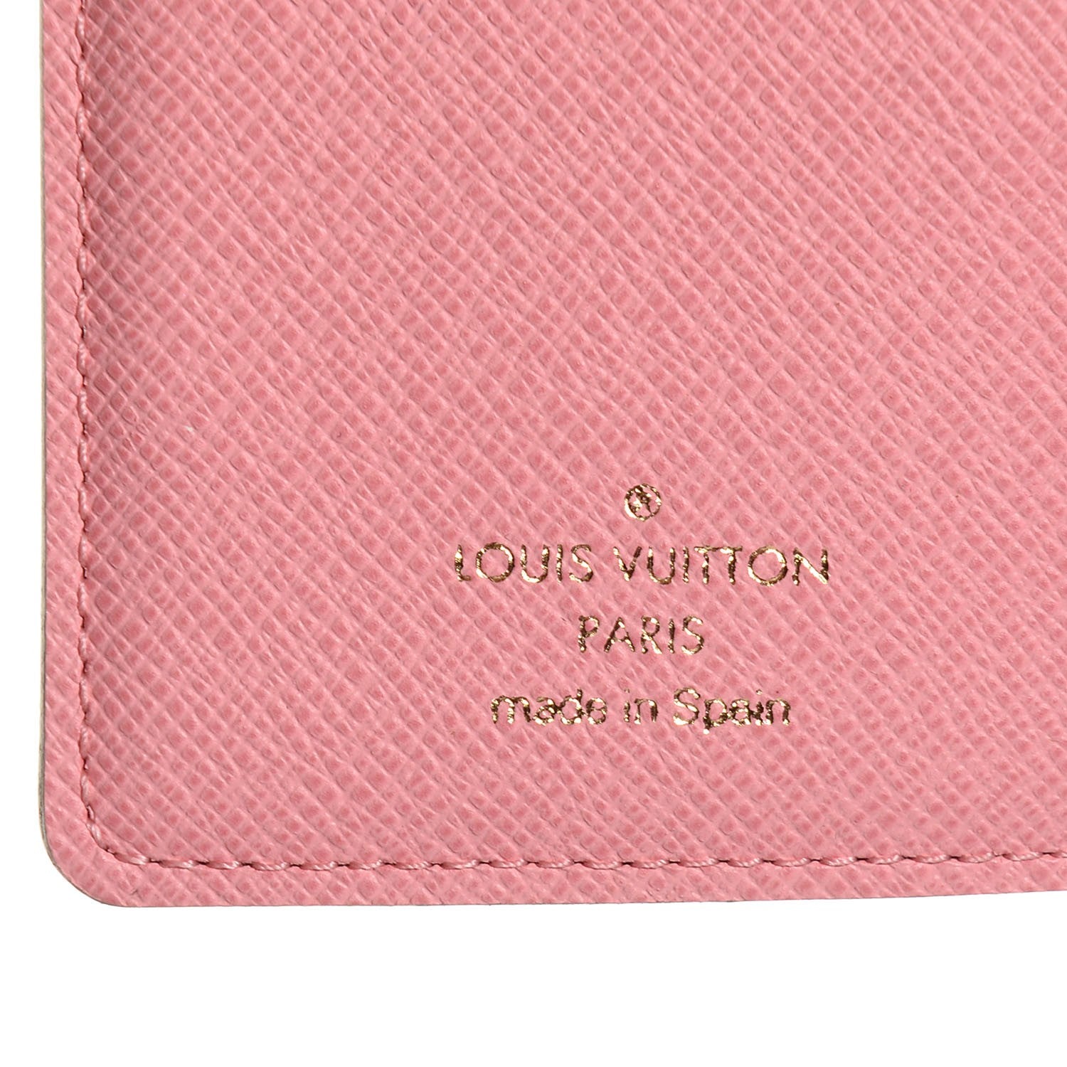 Louis Vuitton Monogram Illustre Small Ring Agenda Cover Rose 5 of 7