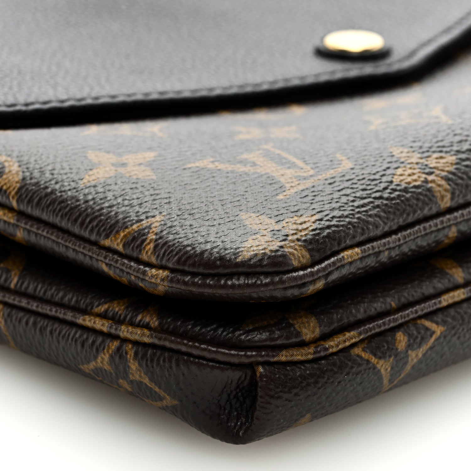 Louis Vuitton Monogram Twice Pochette Black 8 of 9