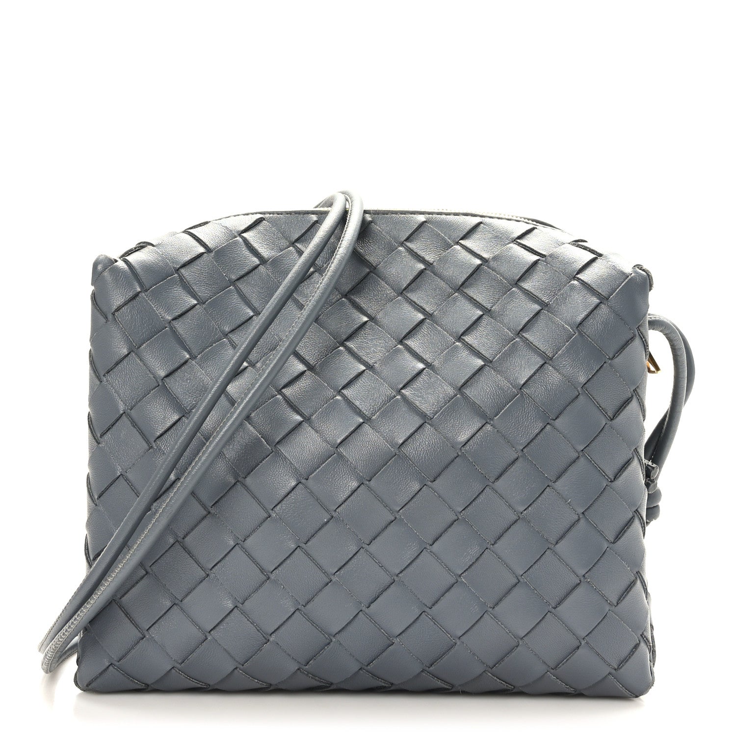 Bottega Veneta Nappa Intrecciato Small Loop Camera Bag Thunder 1 of 8