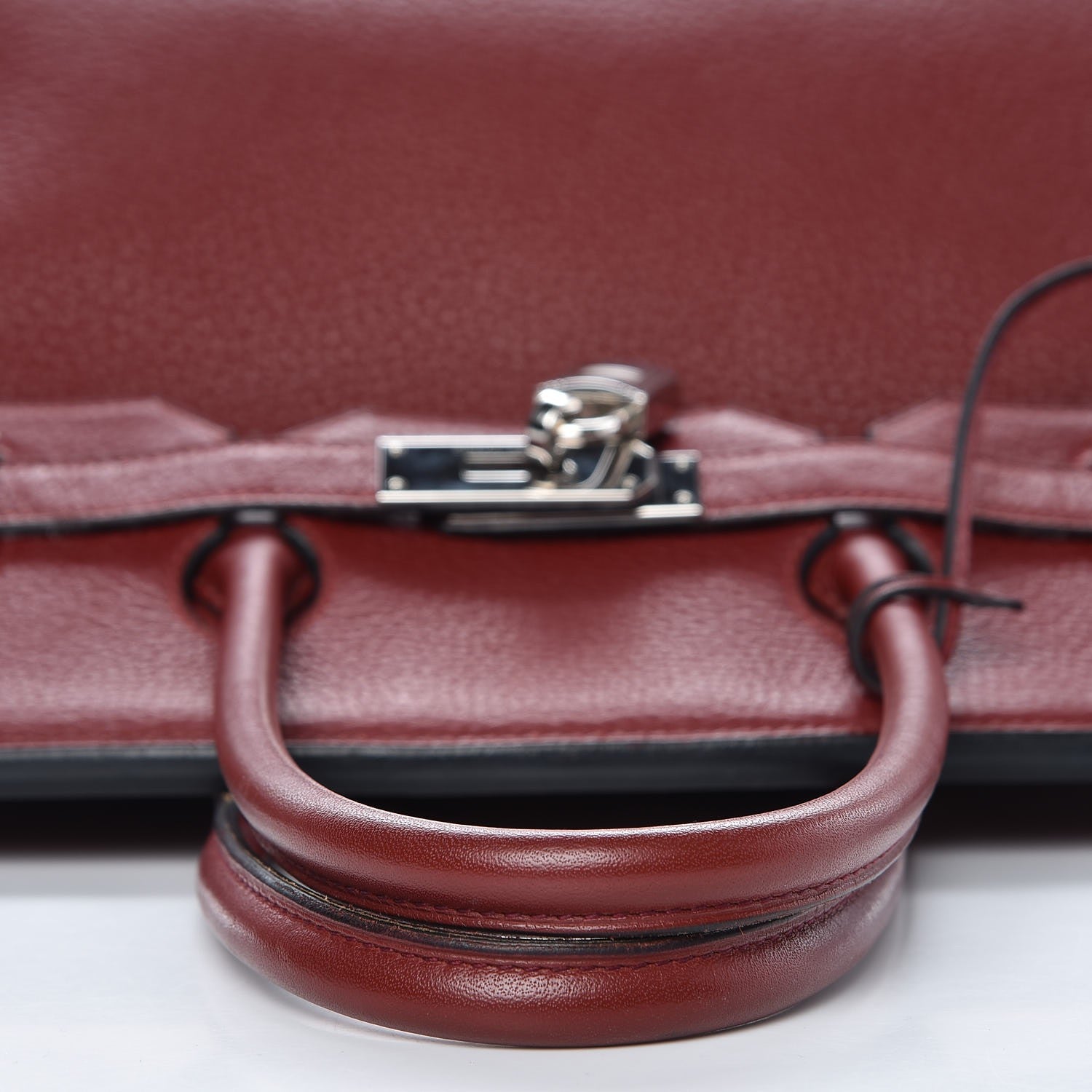 Hermes Taurillon Clemence Birkin 35 Rouge H 23 of 41