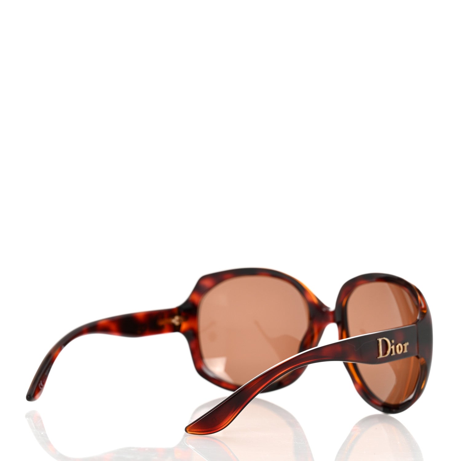 Christian Dior Glossy 1 Sunglasses Tortoise 4 of 6