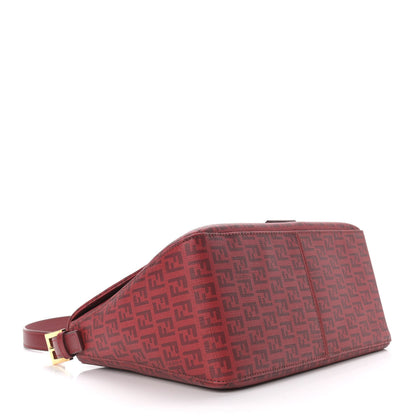 Fendi Zucchino Spalmati Vitello Mama Baguette Bordeaux Rubino 3 of 9
