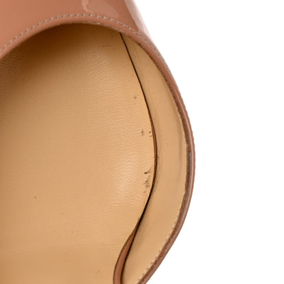 Christian Louboutin Patent Iriza 100 Pumps 38 Nude 11 of 12