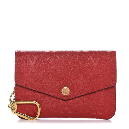 Louis Vuitton Empreinte Key Pouch Cherry 1 of 8