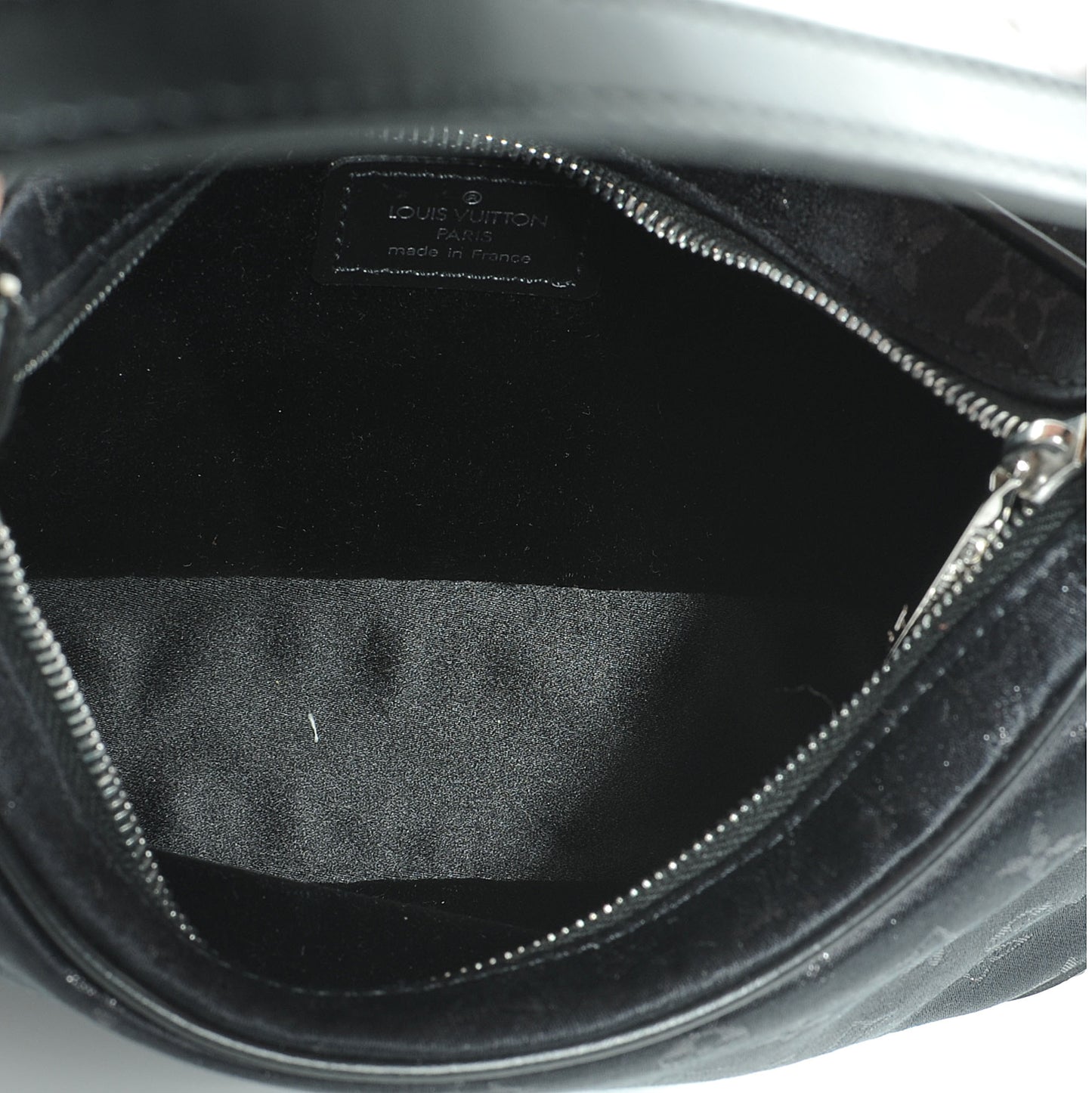 Satin Monogram Little Boulogne Black