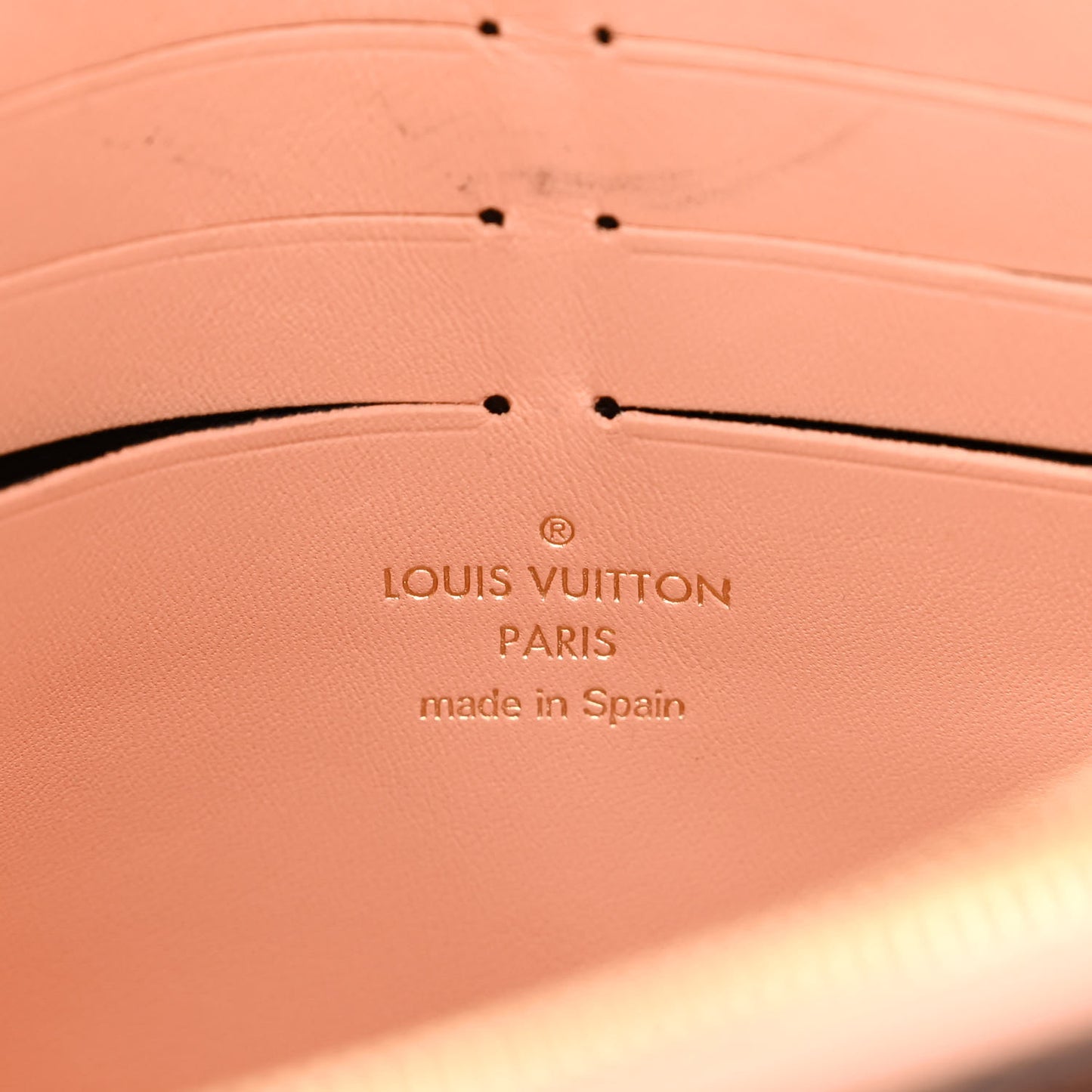 Damier Ebene Vavin Chain Wallet Creme