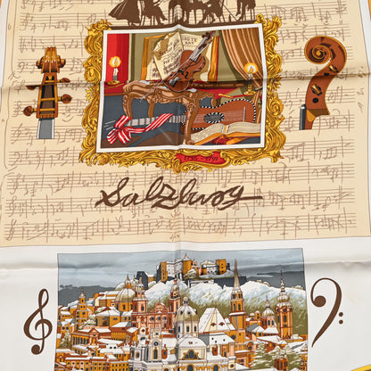 Hermes Silk Salzburg Scarf 90 5 of 6