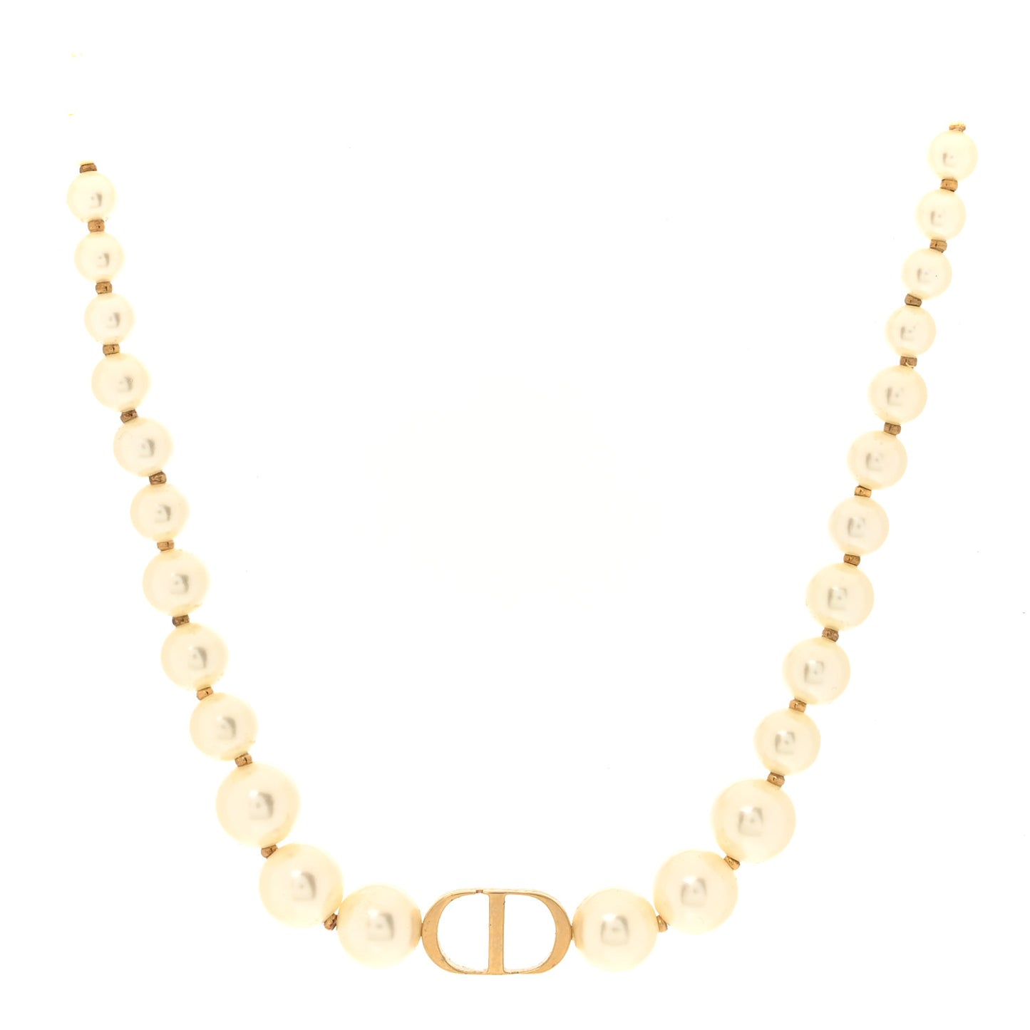 Pearl 30 Montaigne Choker Necklace Gold