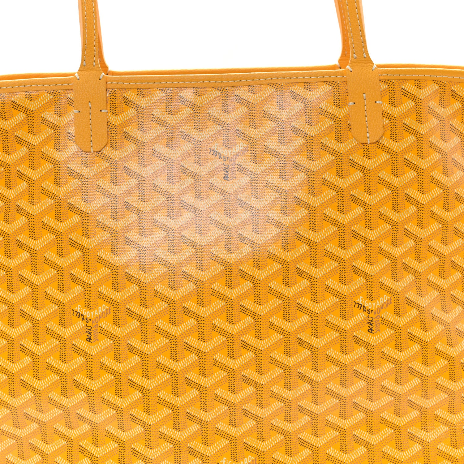Goyard Goyardine Artois MM Yellow 8 of 10