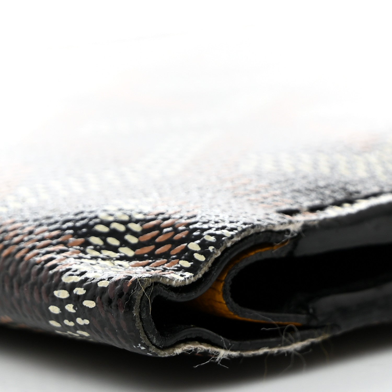 Goyard Goyardine Victoire Bi-Fold Wallet Black 7 of 8