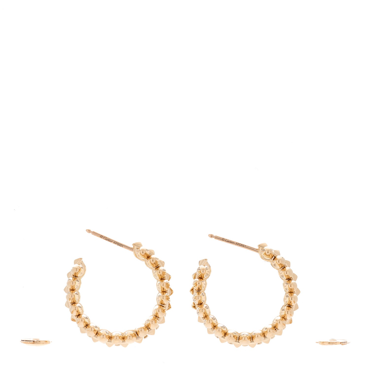 Cartier 18K Pink Gold Small Clash de Cartier Earrings 2 of 3