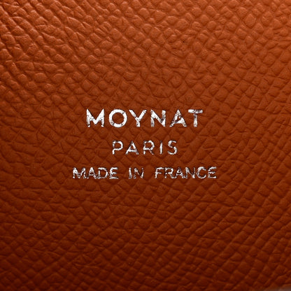 Moynat Carat Calfskin Madeleine Clutch Powder Peach 6 of 6