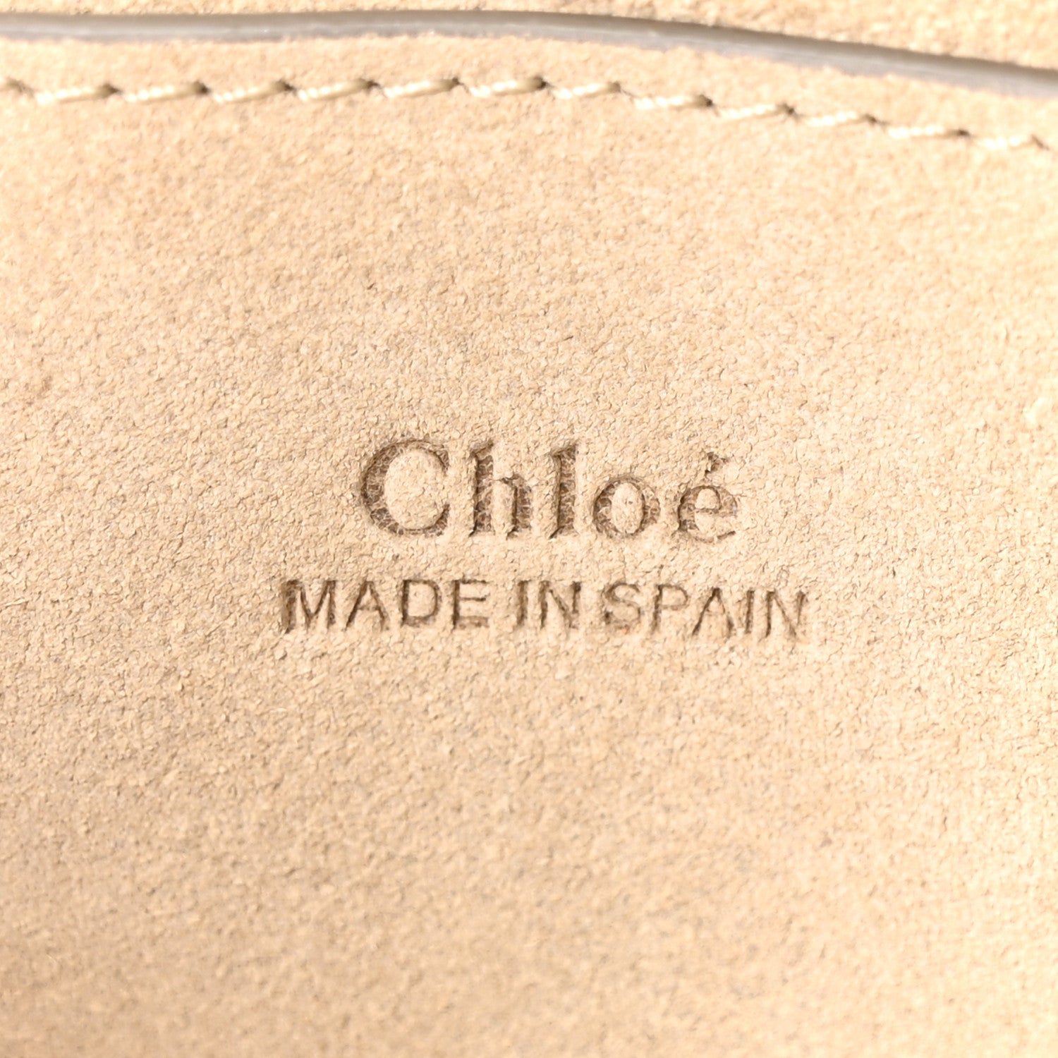 Chloe Suede Calfskin Small Faye Shoulder Bag Motty Grey 6 of 10