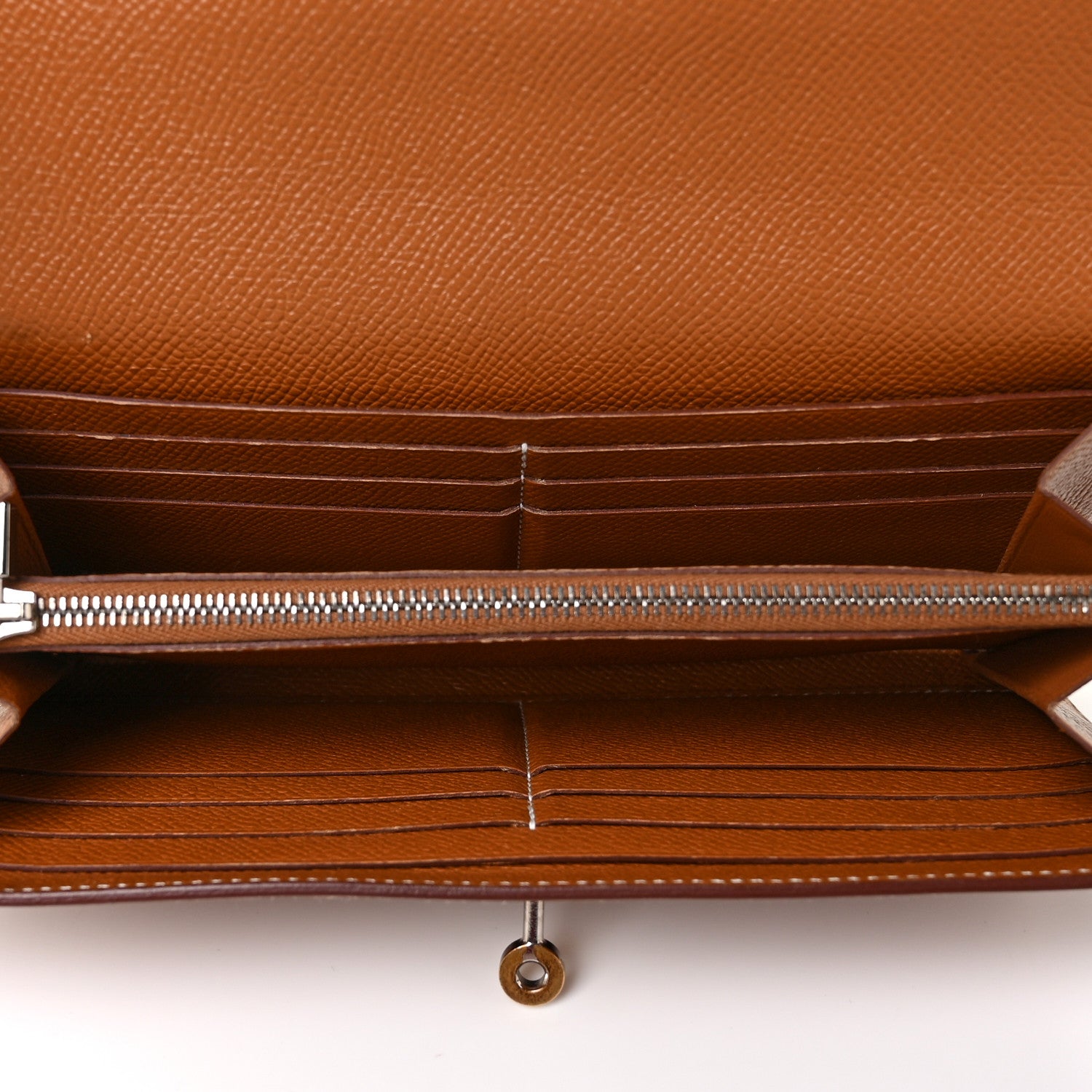 Hermes Epsom Kelly Longue Wallet Gold 6 of 9