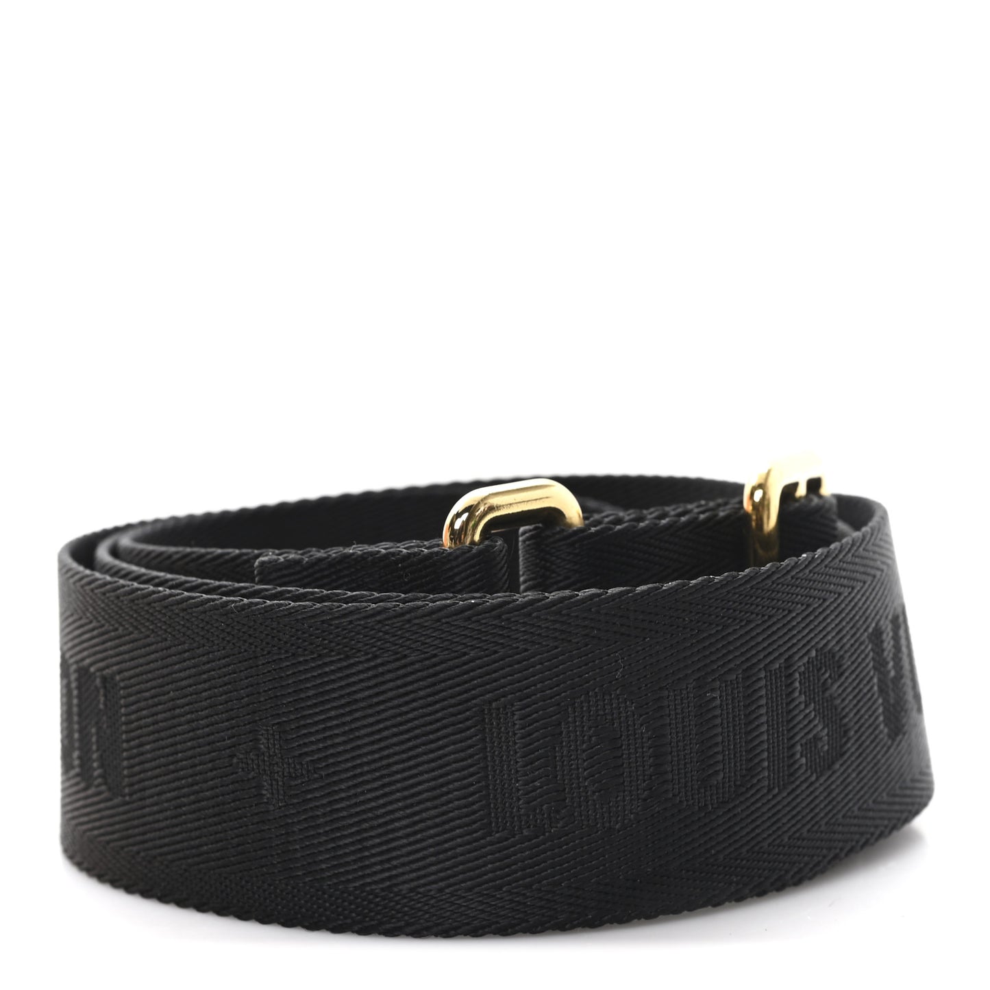 Monogram Multi Pochette Accessories Bandouliere Shoulder Strap Black