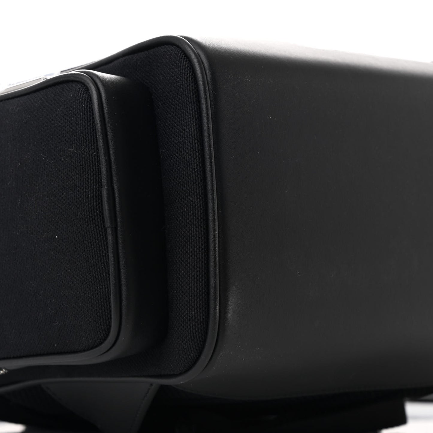 Canvas Calfskin Never Still Small Backpack Black