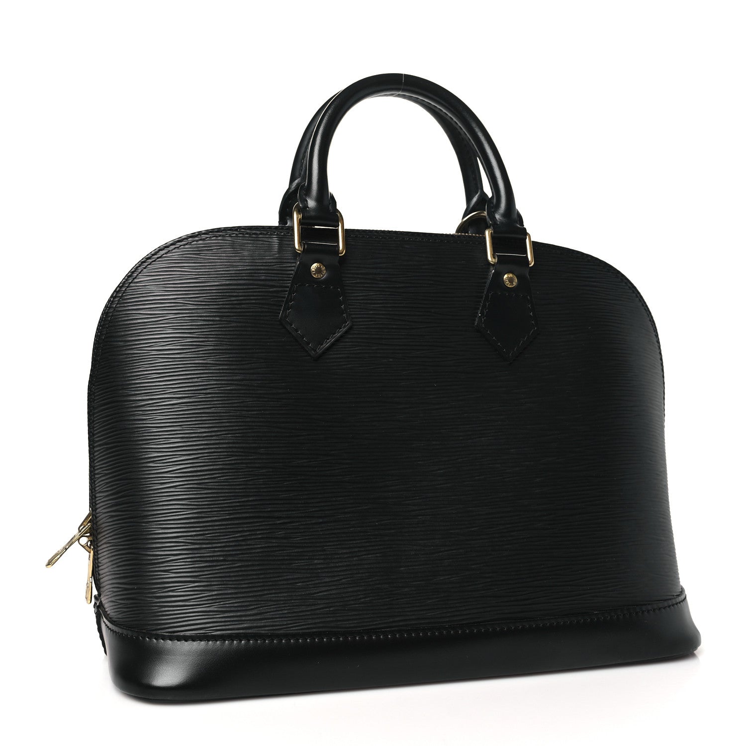 Louis Vuitton Epi Alma PM Black 3 of 9