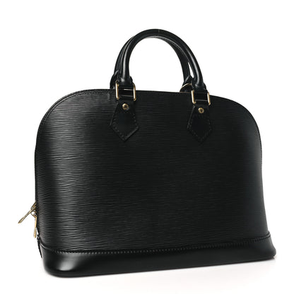 Louis Vuitton Epi Alma PM Black 3 of 9
