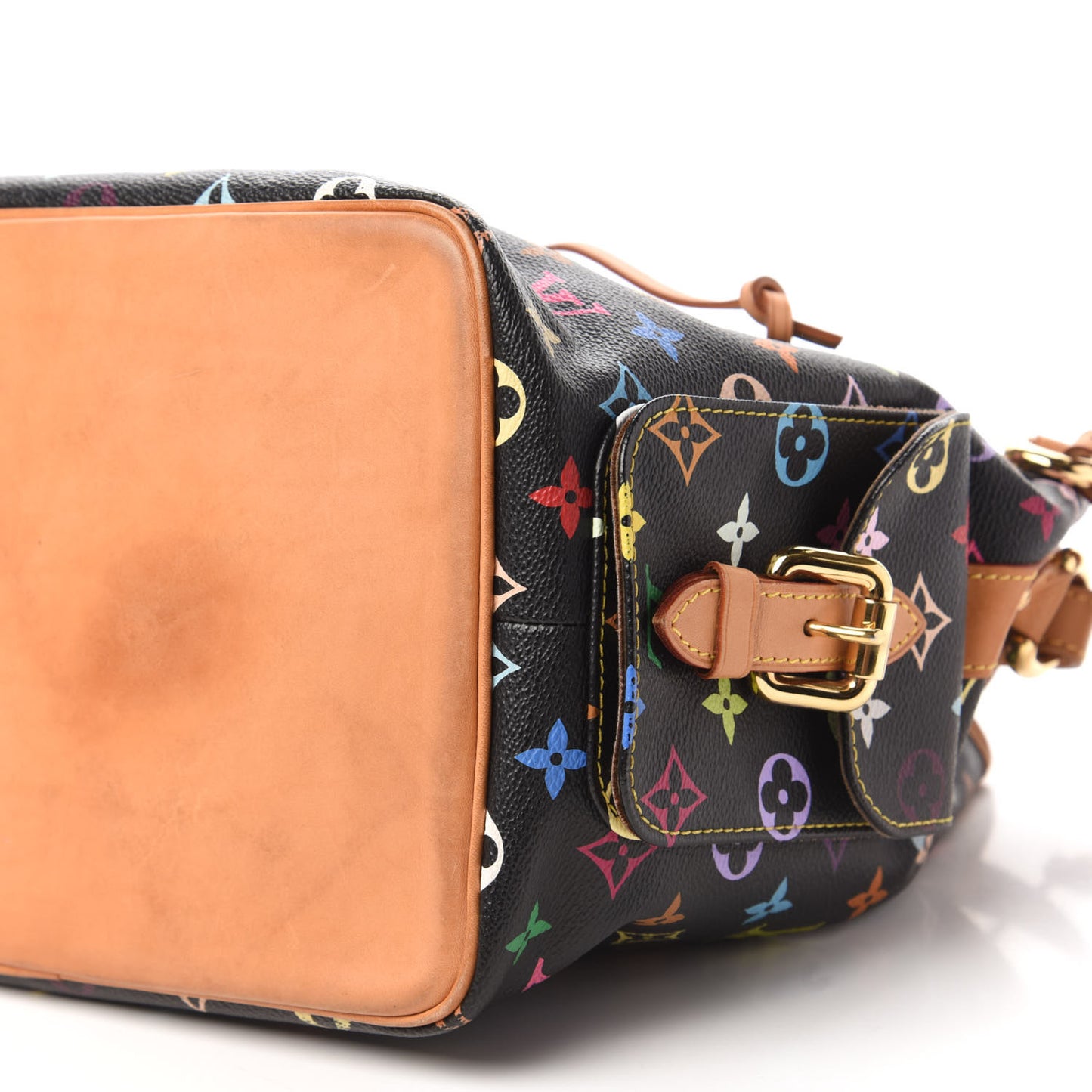 Monogram Multicolor Petit Noe Black