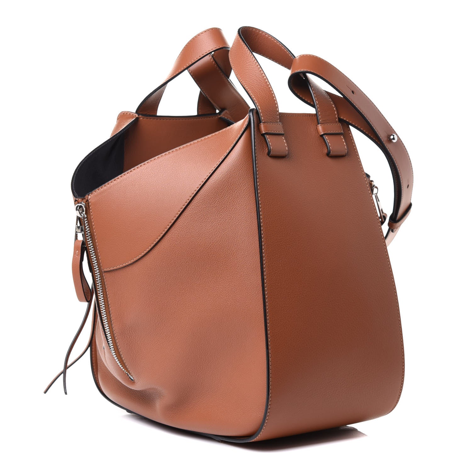 Loewe Calfskin Medium Hammock Shoulder Bag Tan 2 of 4