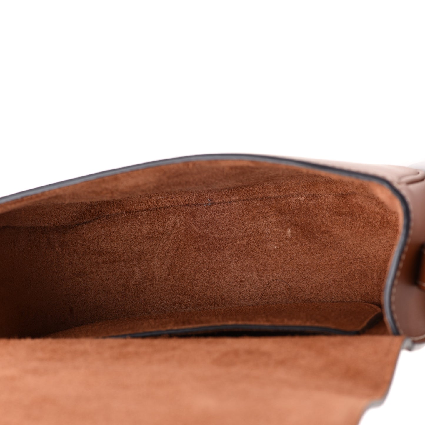 Smooth Calfskin Cuir Triomphe Folco Crossbody Bag Tan
