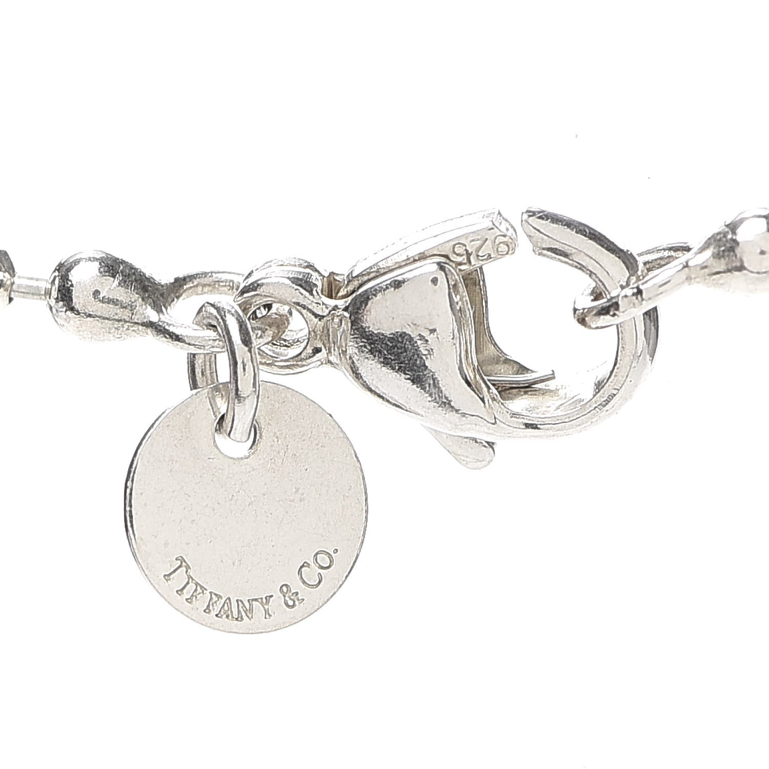 Tiffany Sterling Silver Long Return to Tiffany Heart Pendant Necklace 4 of 4